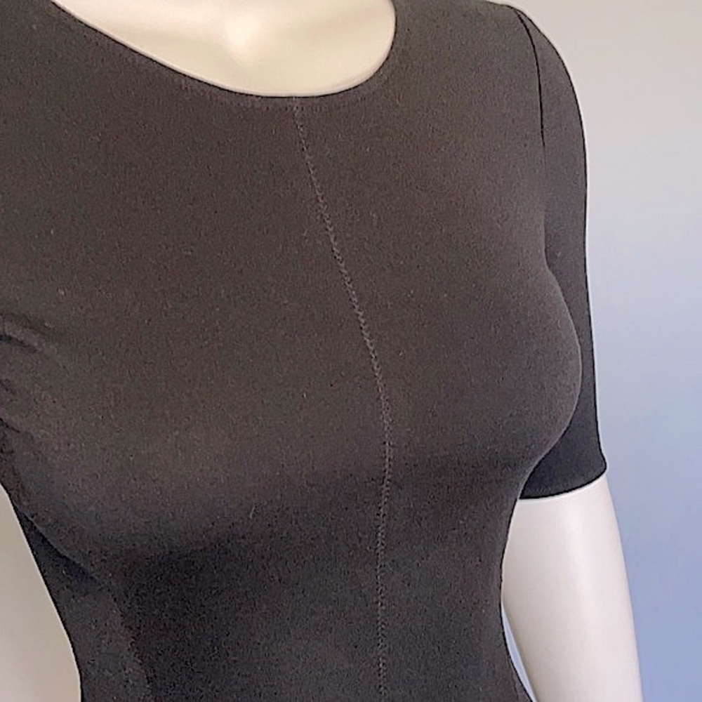 Banana Republic Colorblock Fit & Flair Stretch Dress EUC - Picture 4 of 13